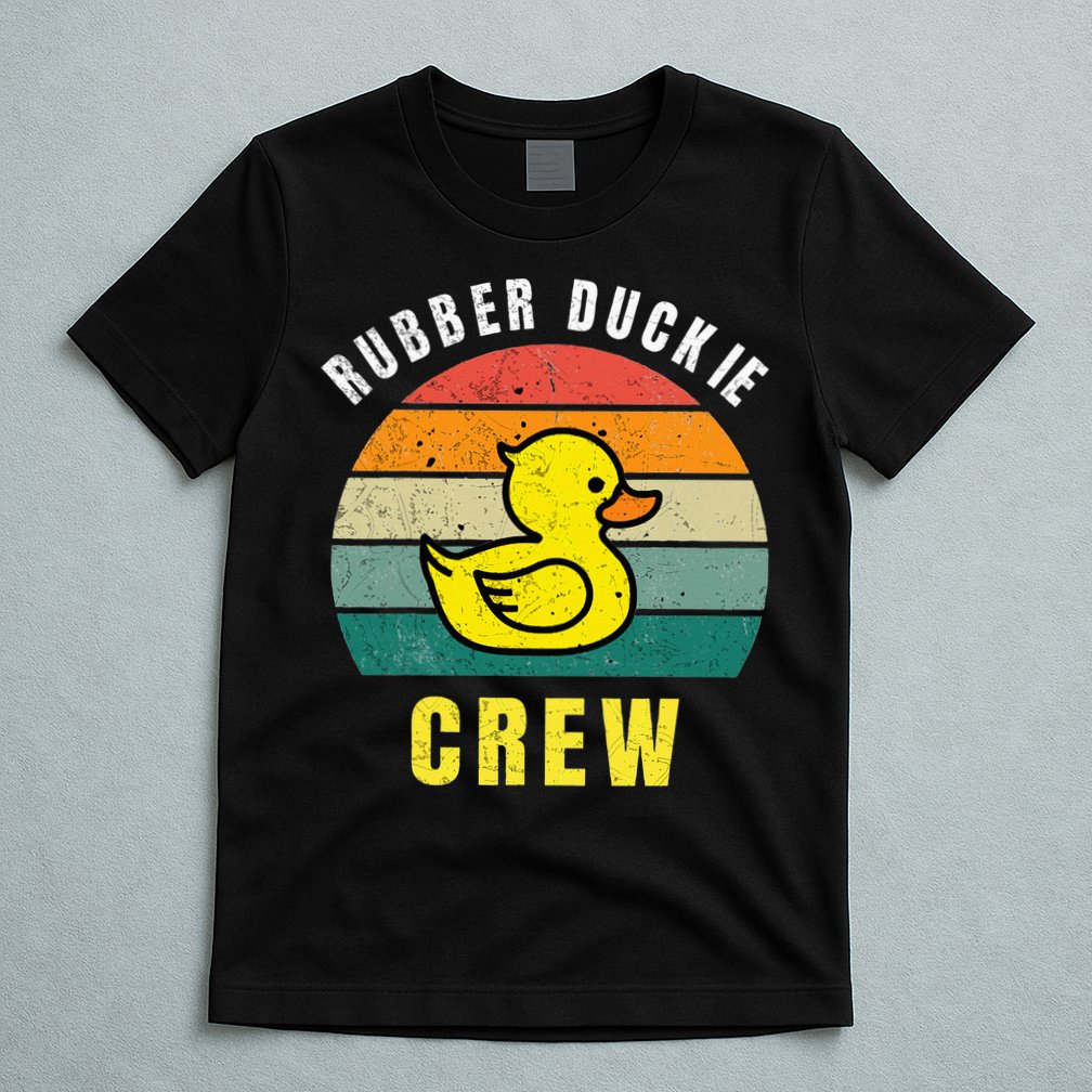 Rubber Duckie Crew Funny Rubber Duck T-Shirt
