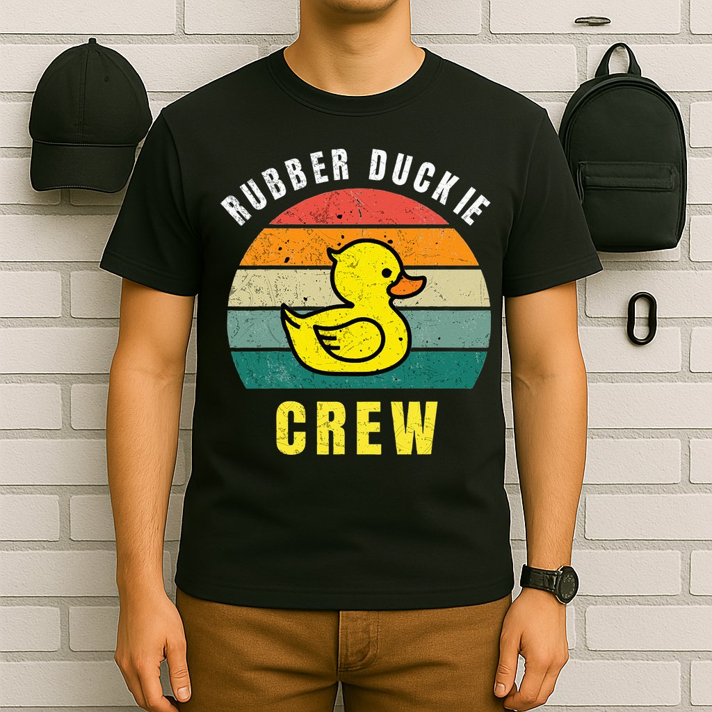 Rubber Duckie Crew Funny Rubber Duck T-Shirt