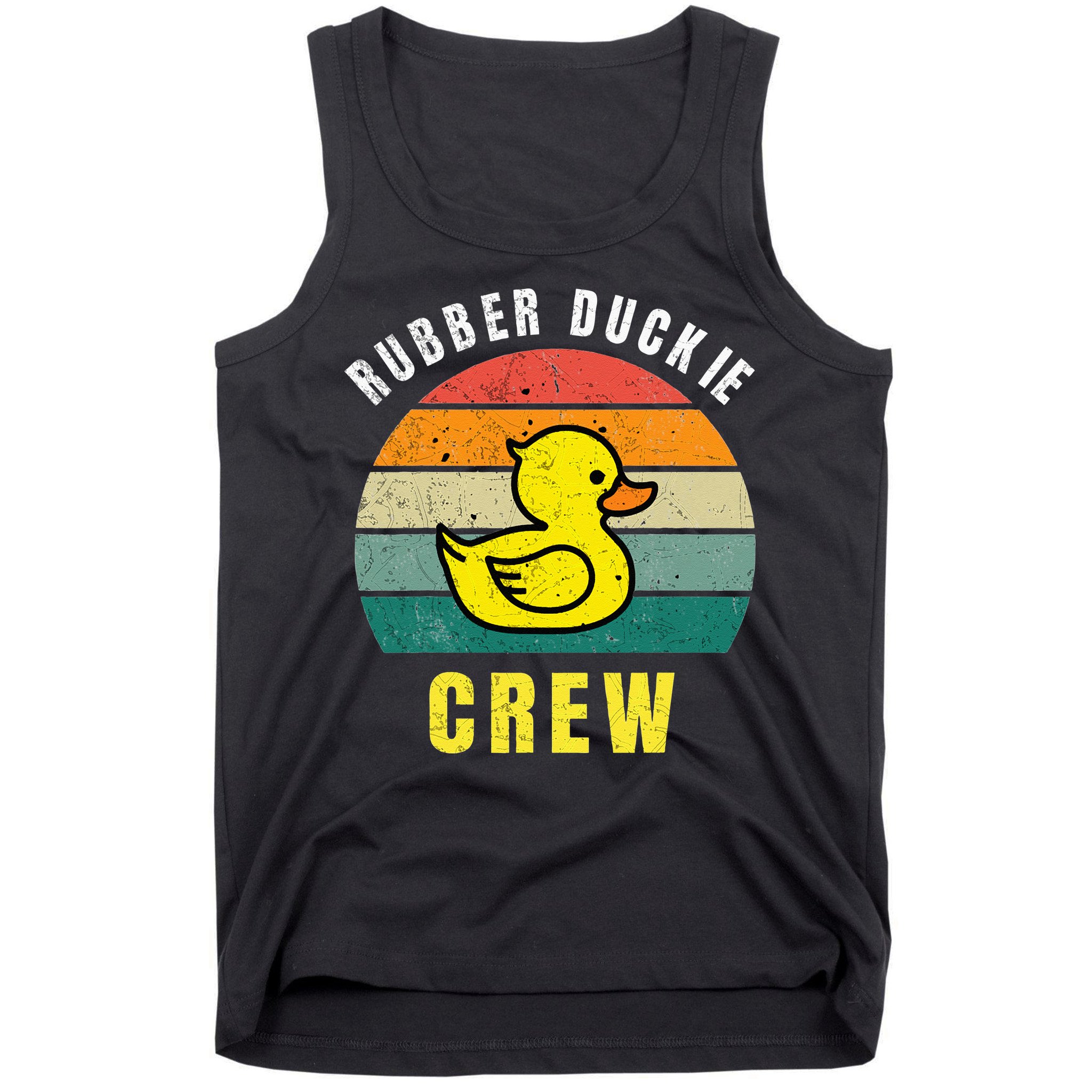 Rubber Duckie Crew Funny Rubber Duck Tank Top