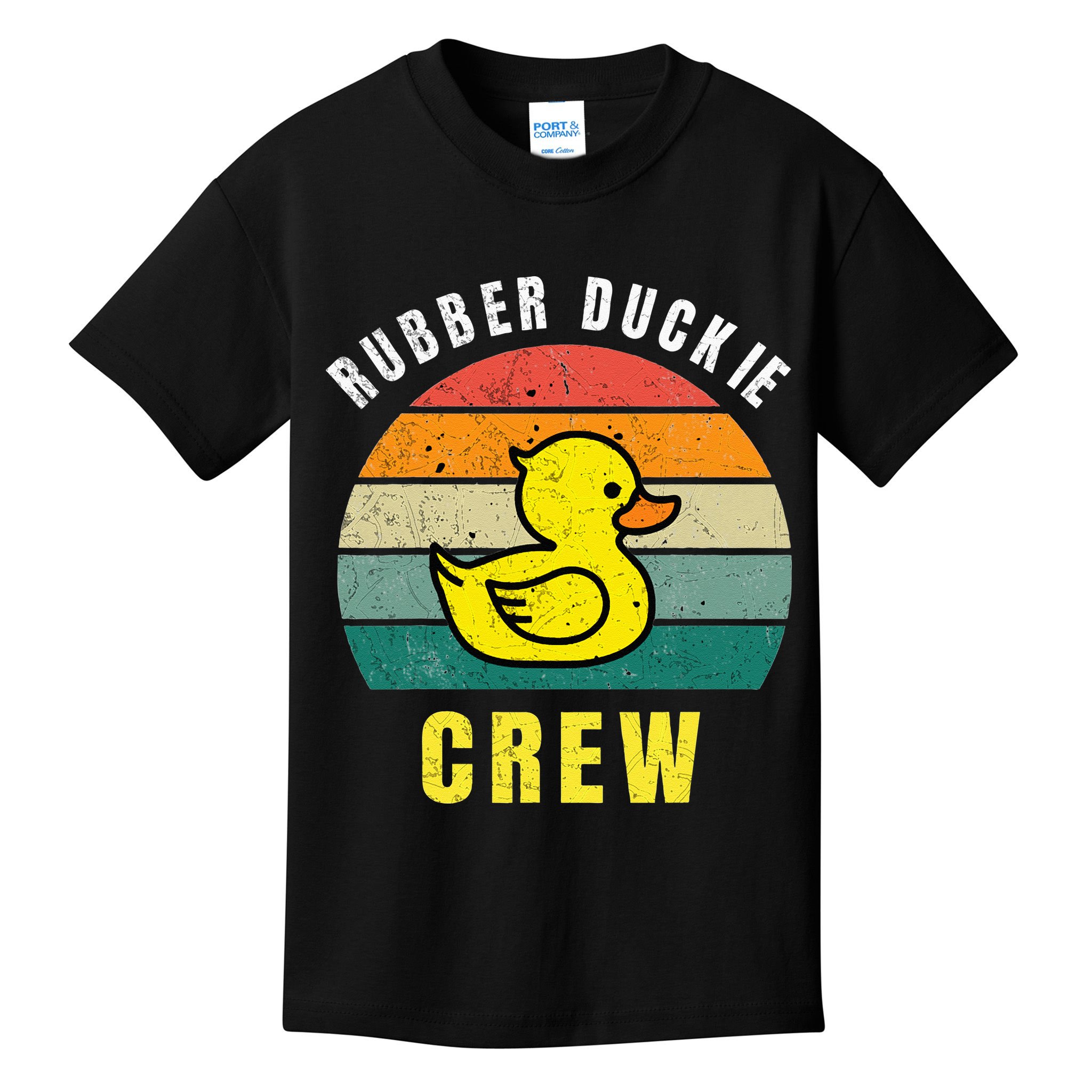 Rubber Duckie Crew Funny Rubber Duck Kids T-Shirt