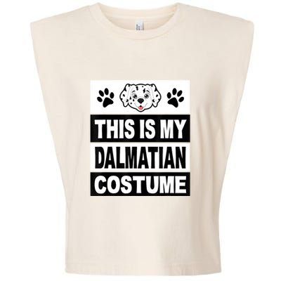 Retro Dalmatian Costume Halloween Easy Lazy Diy Garment-Dyed Women's Muscle Tee