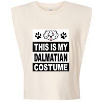 Retro Dalmatian Costume Halloween Easy Lazy Diy Garment-Dyed Women's Muscle Tee