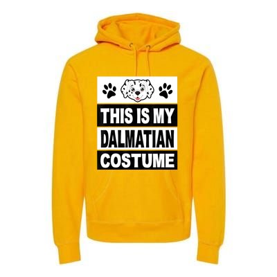 Retro Dalmatian Costume Halloween Easy Lazy Diy Premium Hoodie