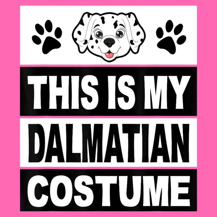 Retro Dalmatian Costume Halloween Easy Lazy Diy Stripe Pom Pom Beanie