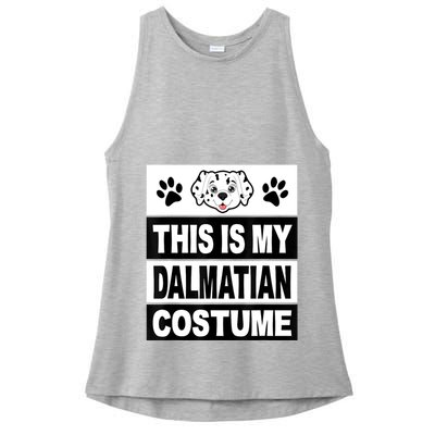 Retro Dalmatian Costume Halloween Easy Lazy Diy Ladies PosiCharge Tri-Blend Wicking Tank
