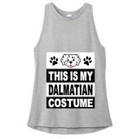 Retro Dalmatian Costume Halloween Easy Lazy Diy Ladies PosiCharge Tri-Blend Wicking Tank
