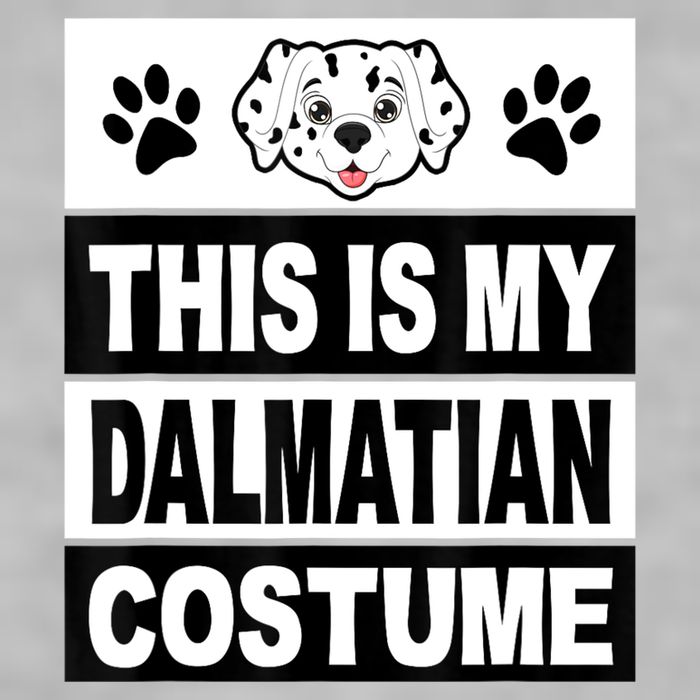Retro Dalmatian Costume Halloween Easy Lazy Diy Ladies PosiCharge Tri-Blend Wicking Tank