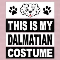 Retro Dalmatian Costume Halloween Easy Lazy Diy 25L Jumbo Tote