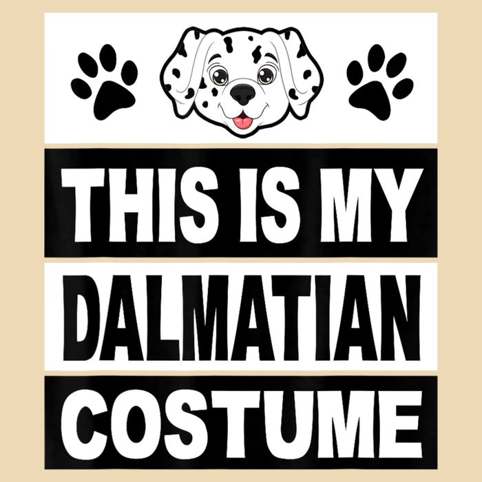 Retro Dalmatian Costume Halloween Easy Lazy Diy Drawstring Bag