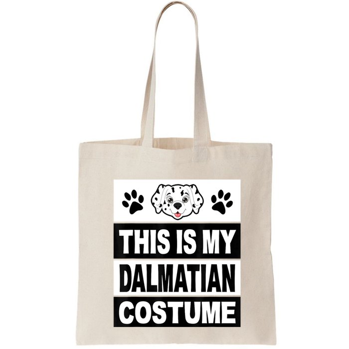 Retro Dalmatian Costume Halloween Easy Lazy Diy Bag