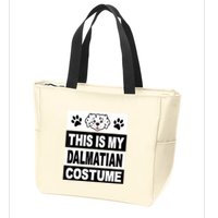 Retro Dalmatian Costume Halloween Easy Lazy Diy Zip Tote Bag