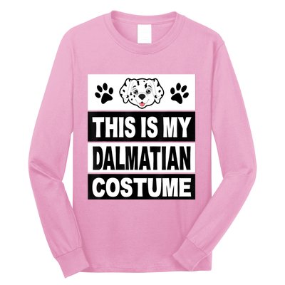 Retro Dalmatian Costume Halloween Easy Lazy Diy Long Sleeve Shirt