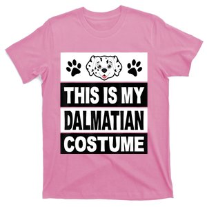 Retro Dalmatian Costume Halloween Easy Lazy Diy T-Shirt