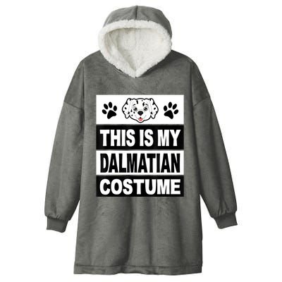 Retro Dalmatian Costume Halloween Easy Lazy Diy Hooded Wearable Blanket