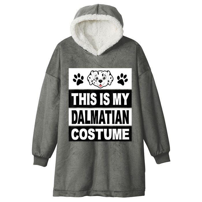 Retro Dalmatian Costume Halloween Easy Lazy Diy Hooded Wearable Blanket