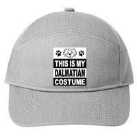 Retro Dalmatian Costume Halloween Easy Lazy Diy 7-Panel Snapback Hat