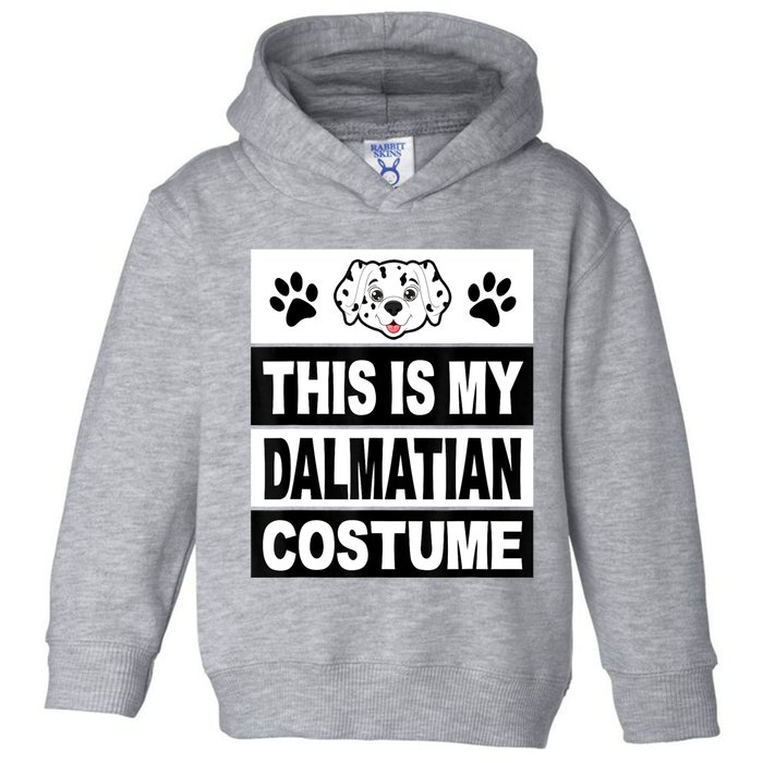 Retro Dalmatian Costume Halloween Easy Lazy Diy Toddler Hoodie
