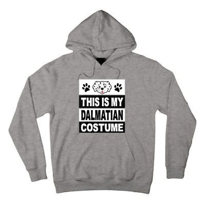 Retro Dalmatian Costume Halloween Easy Lazy Diy Tall Hoodie