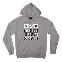 Retro Dalmatian Costume Halloween Easy Lazy Diy Tall Hoodie