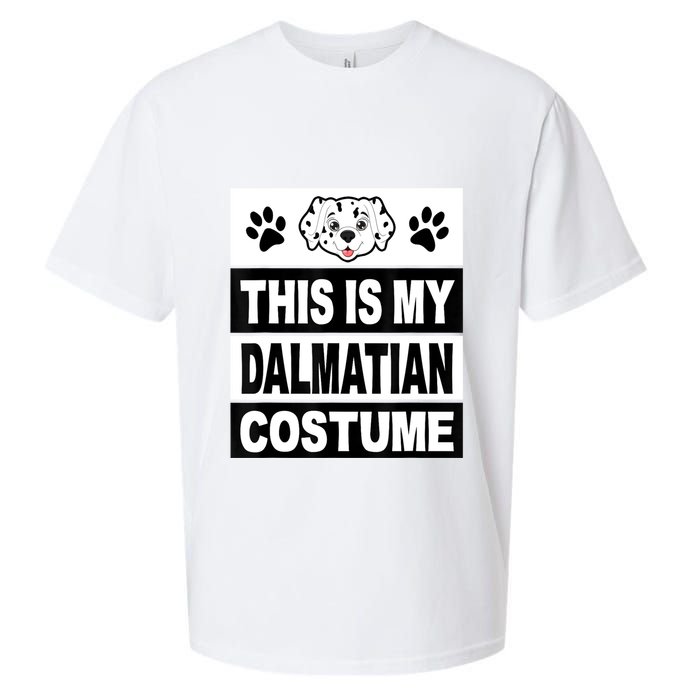 Retro Dalmatian Costume Halloween Easy Lazy Diy Sueded Cloud Jersey T-Shirt
