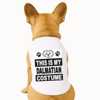 Retro Dalmatian Costume Halloween Easy Lazy Diy Doggie Tank