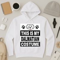 Retro Dalmatian Costume Halloween Easy Lazy Diy Hoodie