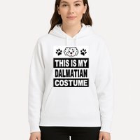 Retro Dalmatian Costume Halloween Easy Lazy Diy Hoodie