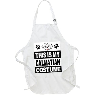 Retro Dalmatian Costume Halloween Easy Lazy Diy Apron