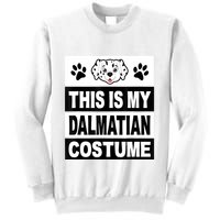 Retro Dalmatian Costume Halloween Easy Lazy Diy Sweatshirt