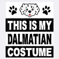 Retro Dalmatian Costume Halloween Easy Lazy Diy Sweatshirt
