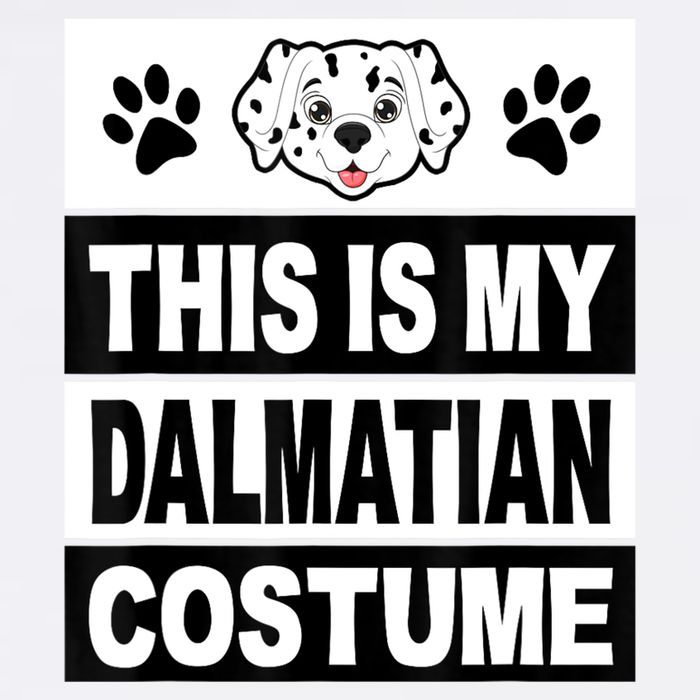 Retro Dalmatian Costume Halloween Easy Lazy Diy Sweatshirt
