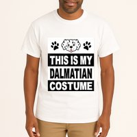 Retro Dalmatian Costume Halloween Easy Lazy Diy Tall T-Shirt