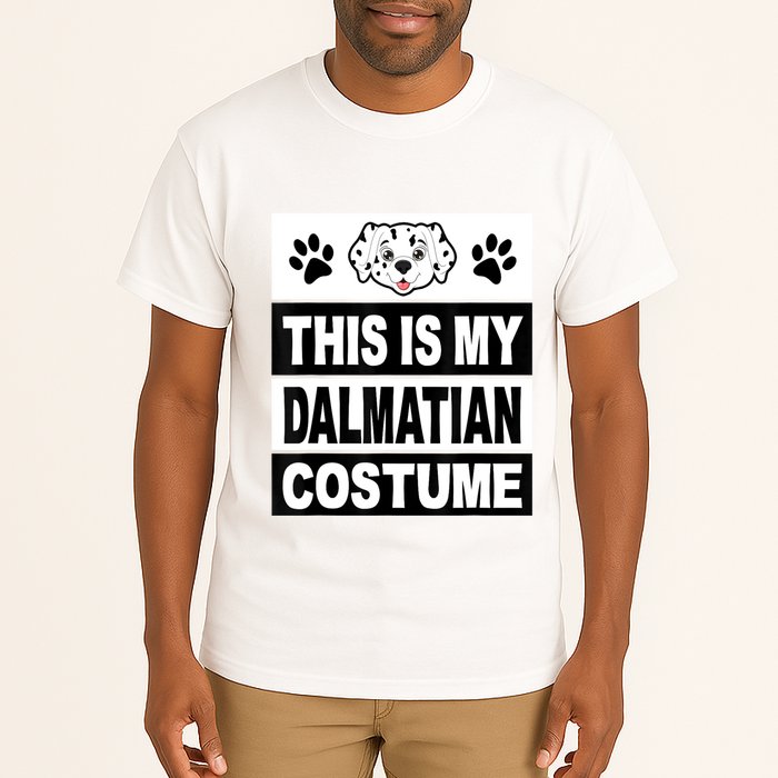 Retro Dalmatian Costume Halloween Easy Lazy Diy Tall T-Shirt