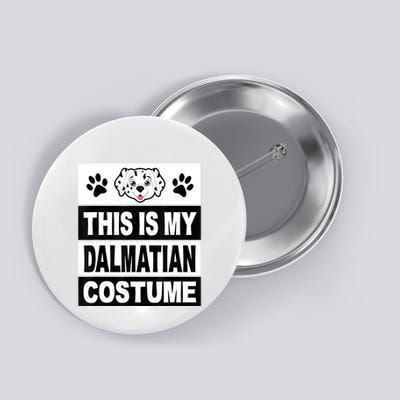 Retro Dalmatian Costume Halloween Easy Lazy Diy Button