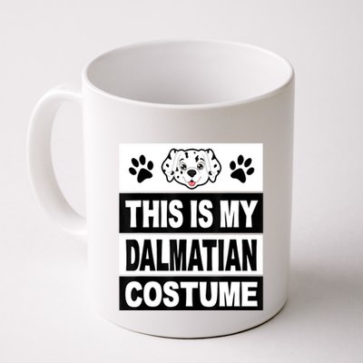 Retro Dalmatian Costume Halloween Easy Lazy Diy Mug