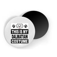 Retro Dalmatian Costume Halloween Easy Lazy Diy Magnet