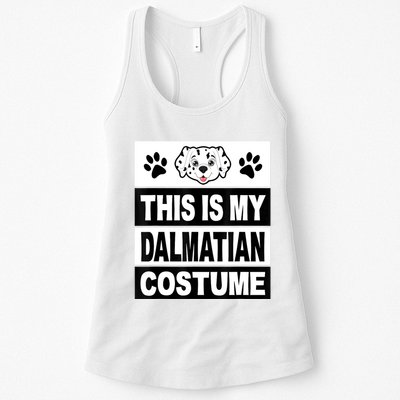 Retro Dalmatian Costume Halloween Easy Lazy Diy Womens Tank Top
