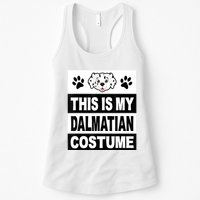 Retro Dalmatian Costume Halloween Easy Lazy Diy Womens Tank Top