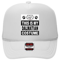 Retro Dalmatian Costume Halloween Easy Lazy Diy Trucker Hat
