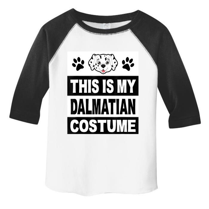 Retro Dalmatian Costume Halloween Easy Lazy Diy Toddler Fine Jersey T-Shirt
