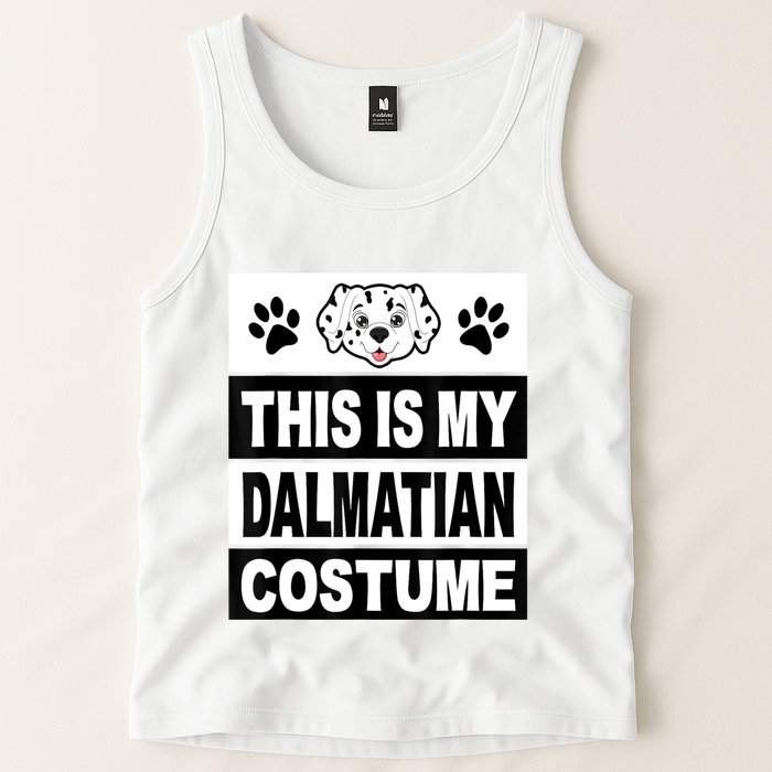 Retro Dalmatian Costume Halloween Easy Lazy Diy Tank Top
