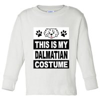 Retro Dalmatian Costume Halloween Easy Lazy Diy Toddler Long Sleeve Shirt