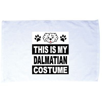 Retro Dalmatian Costume Halloween Easy Lazy Diy Microfiber Hand Towel