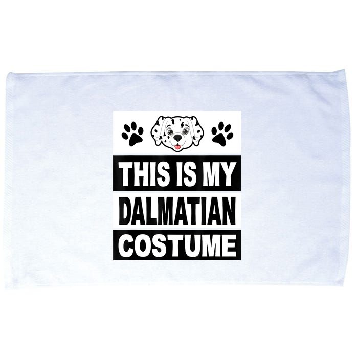 Retro Dalmatian Costume Halloween Easy Lazy Diy Microfiber Hand Towel