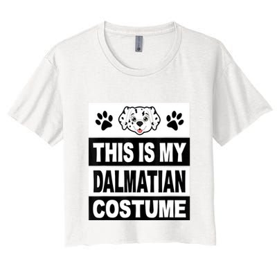 Retro Dalmatian Costume Halloween Easy Lazy Diy Crop Top