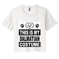 Retro Dalmatian Costume Halloween Easy Lazy Diy Crop Top