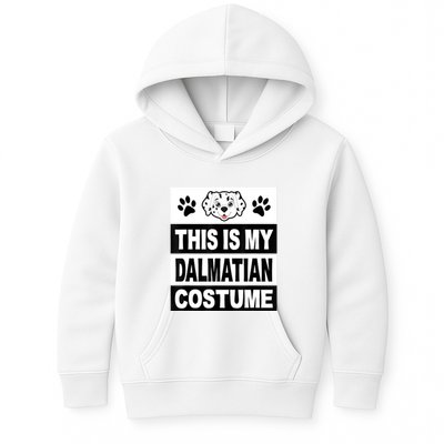 Retro Dalmatian Costume Halloween Easy Lazy Diy Kids Hoodie