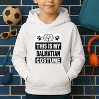 Retro Dalmatian Costume Halloween Easy Lazy Diy Kids Hoodie