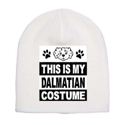 Retro Dalmatian Costume Halloween Easy Lazy Diy Short Acrylic Beanie