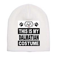 Retro Dalmatian Costume Halloween Easy Lazy Diy Short Acrylic Beanie